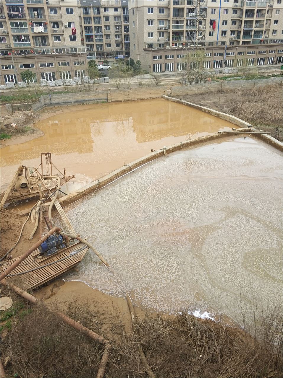 海沧沉淀池淤泥清理-厂区废水池淤泥清淤